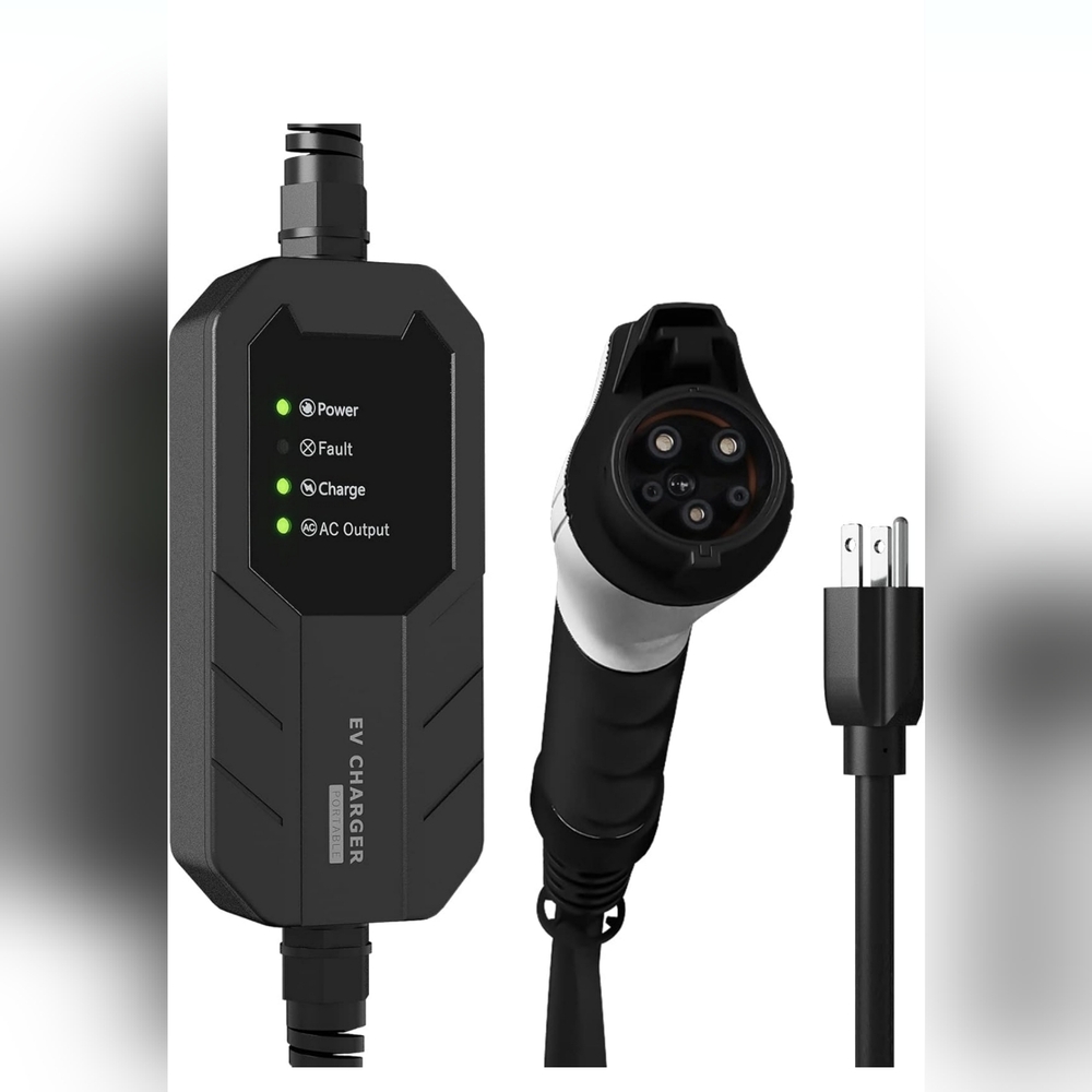 Megear Skyward II home electric vehicle charging station, NEMA 5-15 plug, new